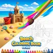 Beach Coloring Book for Kids