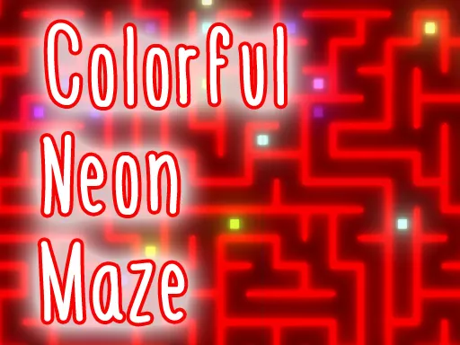 Colorful Neon Maze