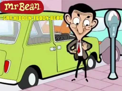 Mr Bean Car Hidden Teddy Bear