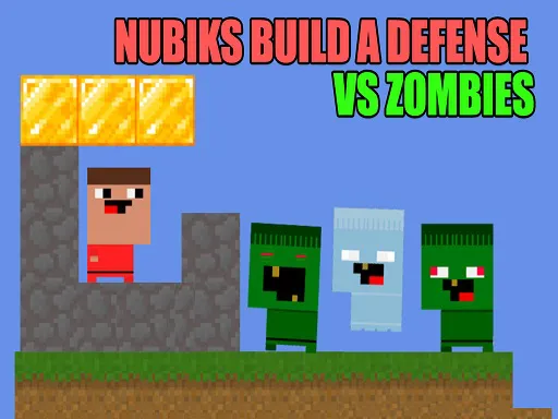 Nubiks build a defense vs zombies | Play 32,647+ FREE Online Games