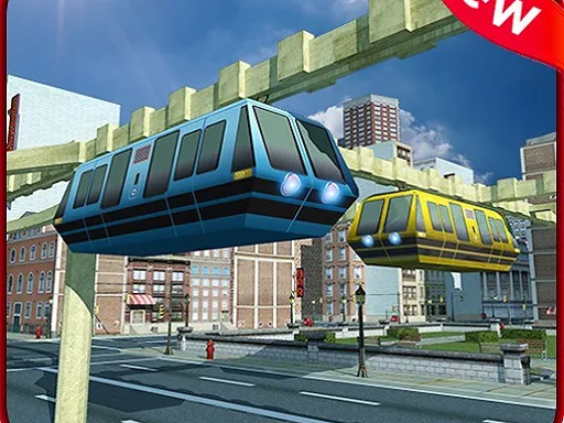 Sky Train Driving 2022 : Train 3D Game Simulator