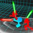 Stickman Neon Sword Fighting
